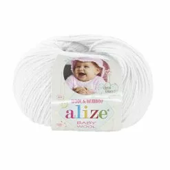 Alize Baby Wool -Kotitalous Soldes Boutique baby wool 55 white