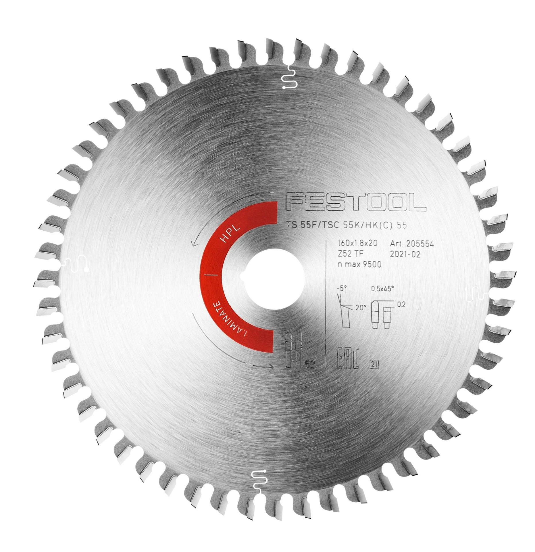 Festool HW 160x1,8x20 TF52 3 Festool HW 160x1,8x20 TF52