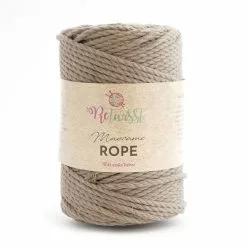 ReTwisst Macrame Rope 4 Mm -Kotitalous Soldes Boutique macrame rope dark beige 09 web 1