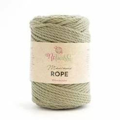ReTwisst Macrame Rope 4 Mm -Kotitalous Soldes Boutique macrame rope khaki 16 web 1